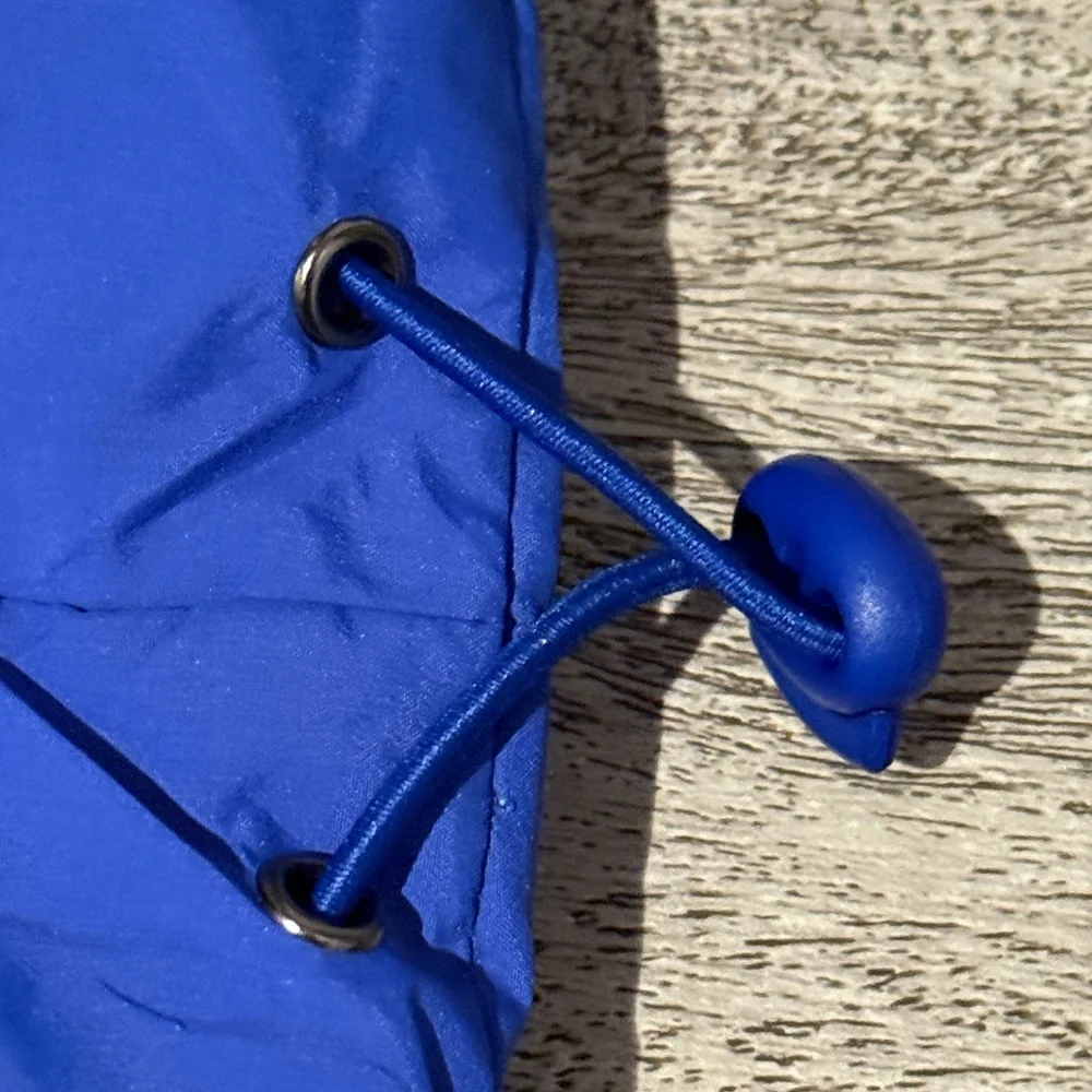 Royal Blue Puffer Vest - Women's Sleeveless Jacket - Picture 7 of 14